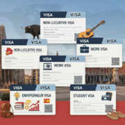 انواع ویزاهای اسپانیا